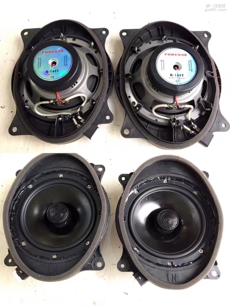 南寧豐田卡羅拉音響改裝法國(guó)勁浪喇叭+中道隔音改裝