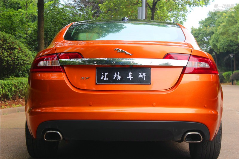 長沙汽車改色 捷豹XF施工極光赤銅