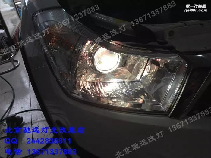 鈴木新天語改裝車燈 透鏡氙氣燈 北京改燈