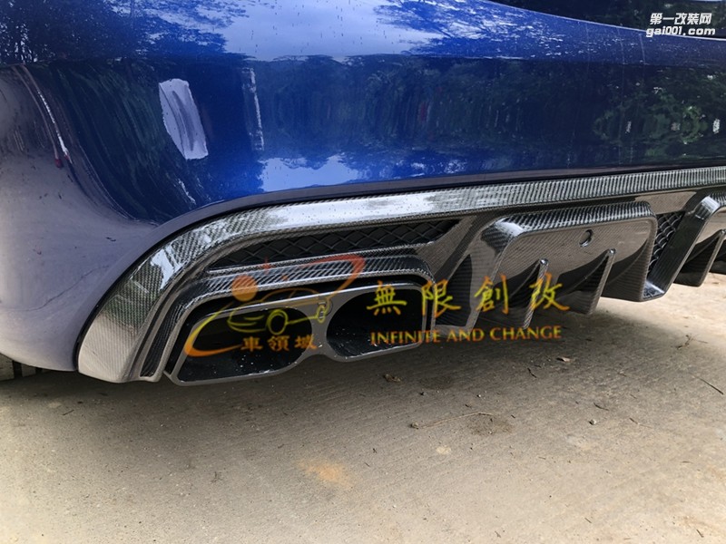 奔馳C級w205巴博斯后唇+FD前唇  專車定制  精準吻合