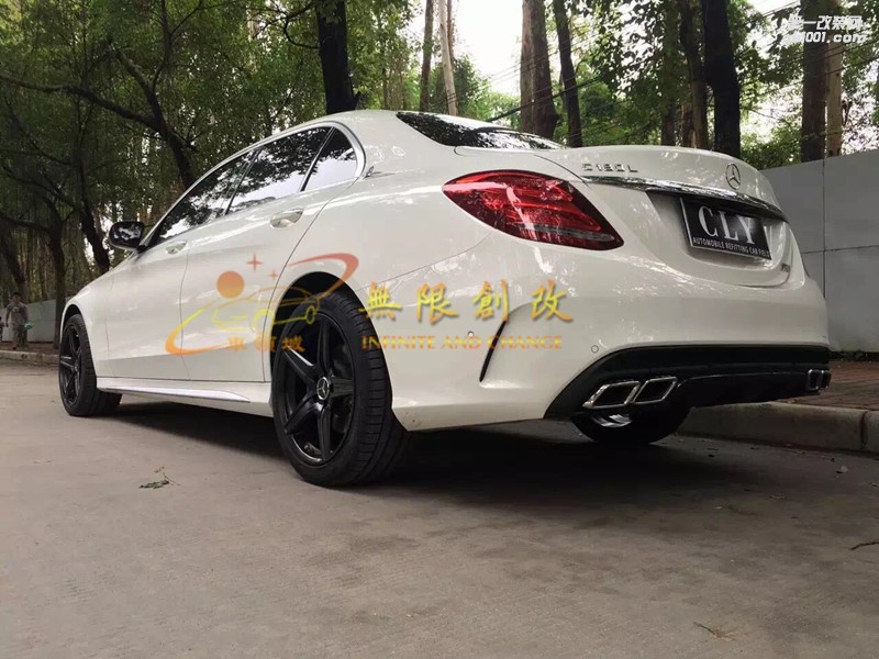 奔馳新C級(jí)w205全車改裝案例（1）