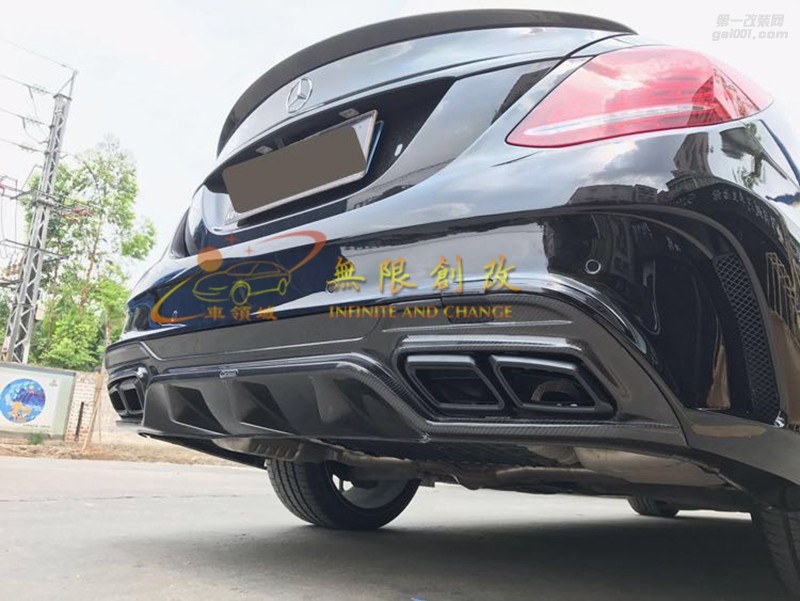 奔馳新C級w205全車改裝案例(2)