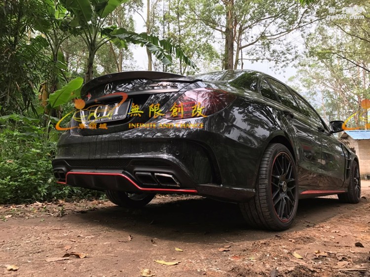 奔馳新C級w205全車改裝案例(3)
