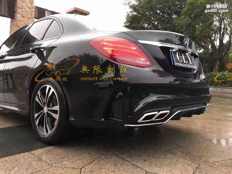 奔馳新C級w205全車改裝案例(4)