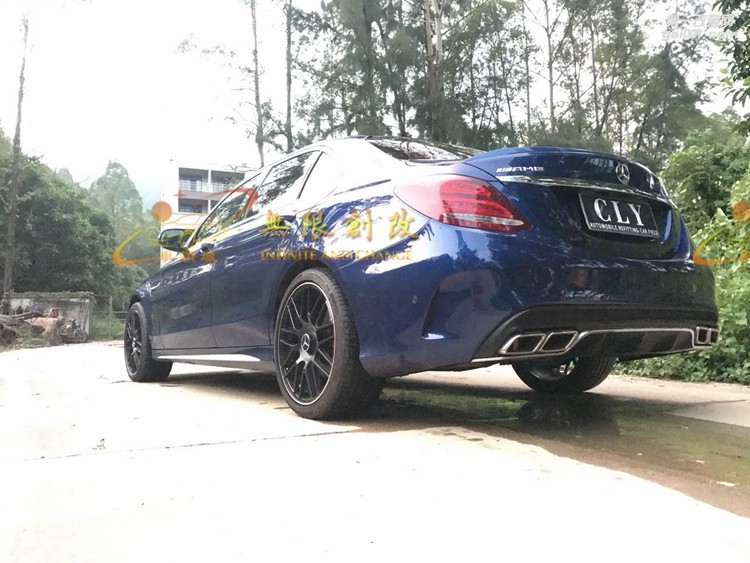 奔馳新C級w205全車改裝案例（6）