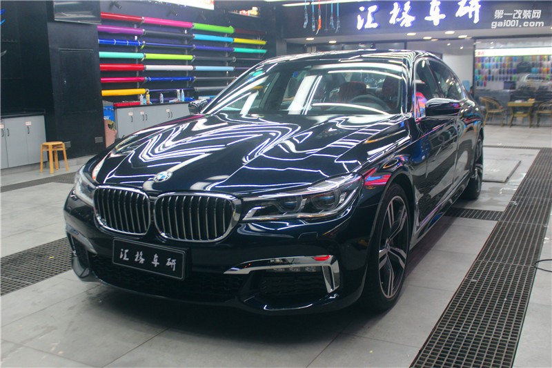 長(zhǎng)沙進(jìn)口透明膜 寶馬7系全車透明保護(hù)膜