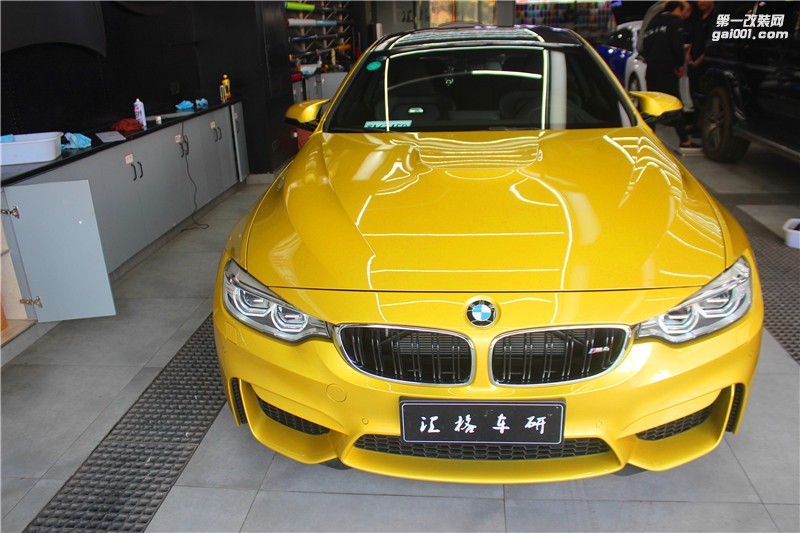 長(zhǎng)沙進(jìn)口透明膜 寶馬M4施工進(jìn)口帶修復(fù)UPPF透明膜