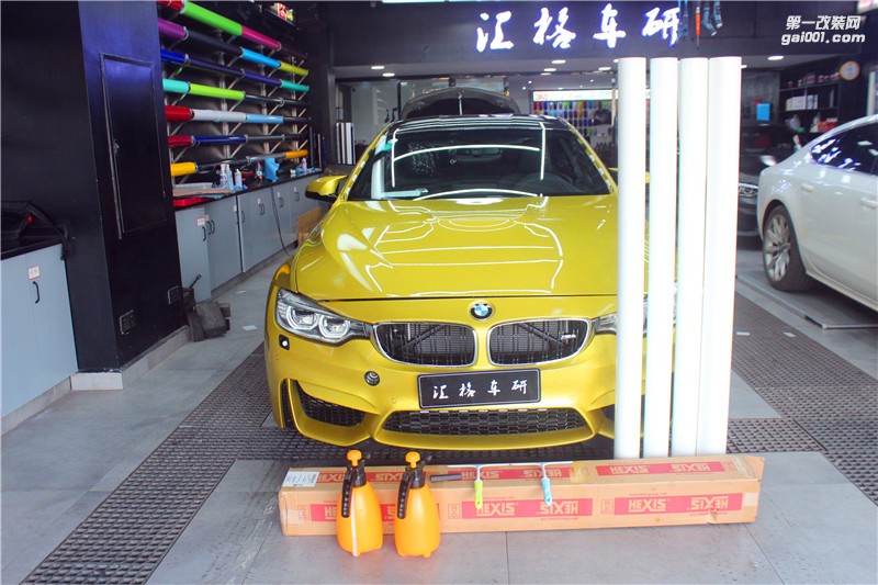 長(zhǎng)沙進(jìn)口透明膜 寶馬M4施工進(jìn)口帶修復(fù)UPPF透明膜