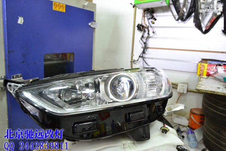 新蒙迪歐車燈改裝 德國(guó)海拉五代透鏡 歐司朗氙氣燈 大燈增亮 北京馳遠(yuǎn)改燈