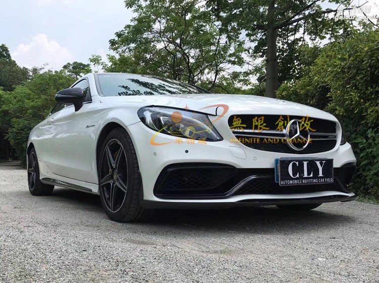 奔馳新C級w205coupe全車改裝案例(三)
