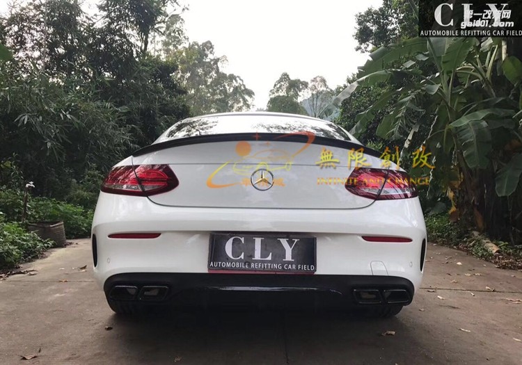奔馳新C級w205coupe全車改裝案例(三)
