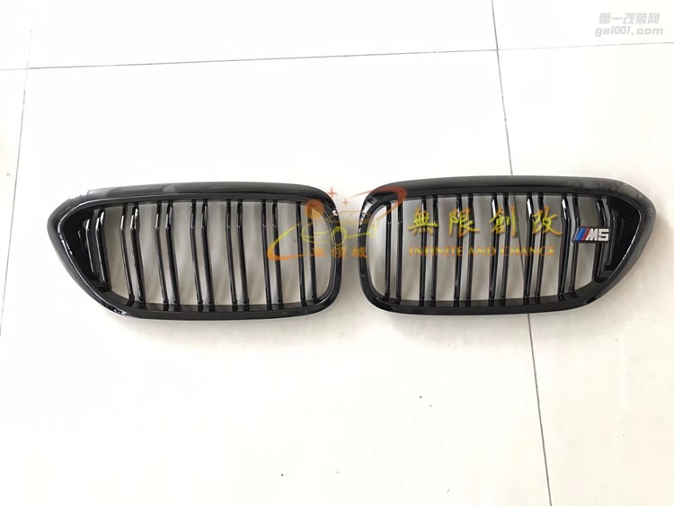 寶馬新五系G30 G38改 M5雙杠中網(wǎng)