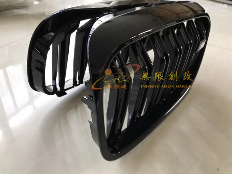 寶馬新五系G30 G38改 M5雙杠中網(wǎng)
