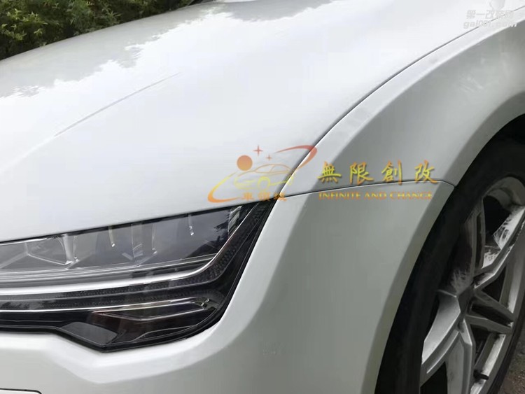 奧迪A7改RS7前后包圍