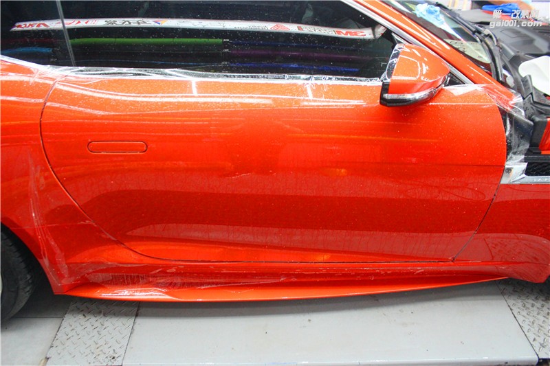 捷豹跑車(chē)全車(chē)施工法國(guó)HEXIS透明膜