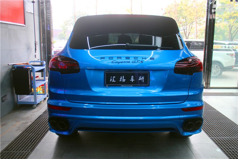 長(zhǎng)沙卡宴GTS全車施工艾利小珠光