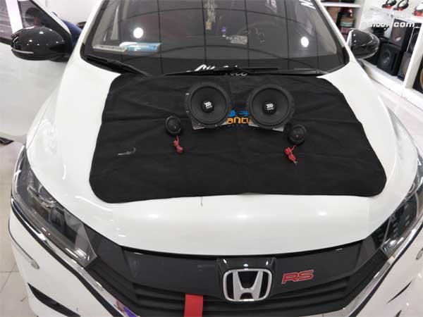 西寧精藝精本田歌瑞以色列摩雷汽車音響改裝