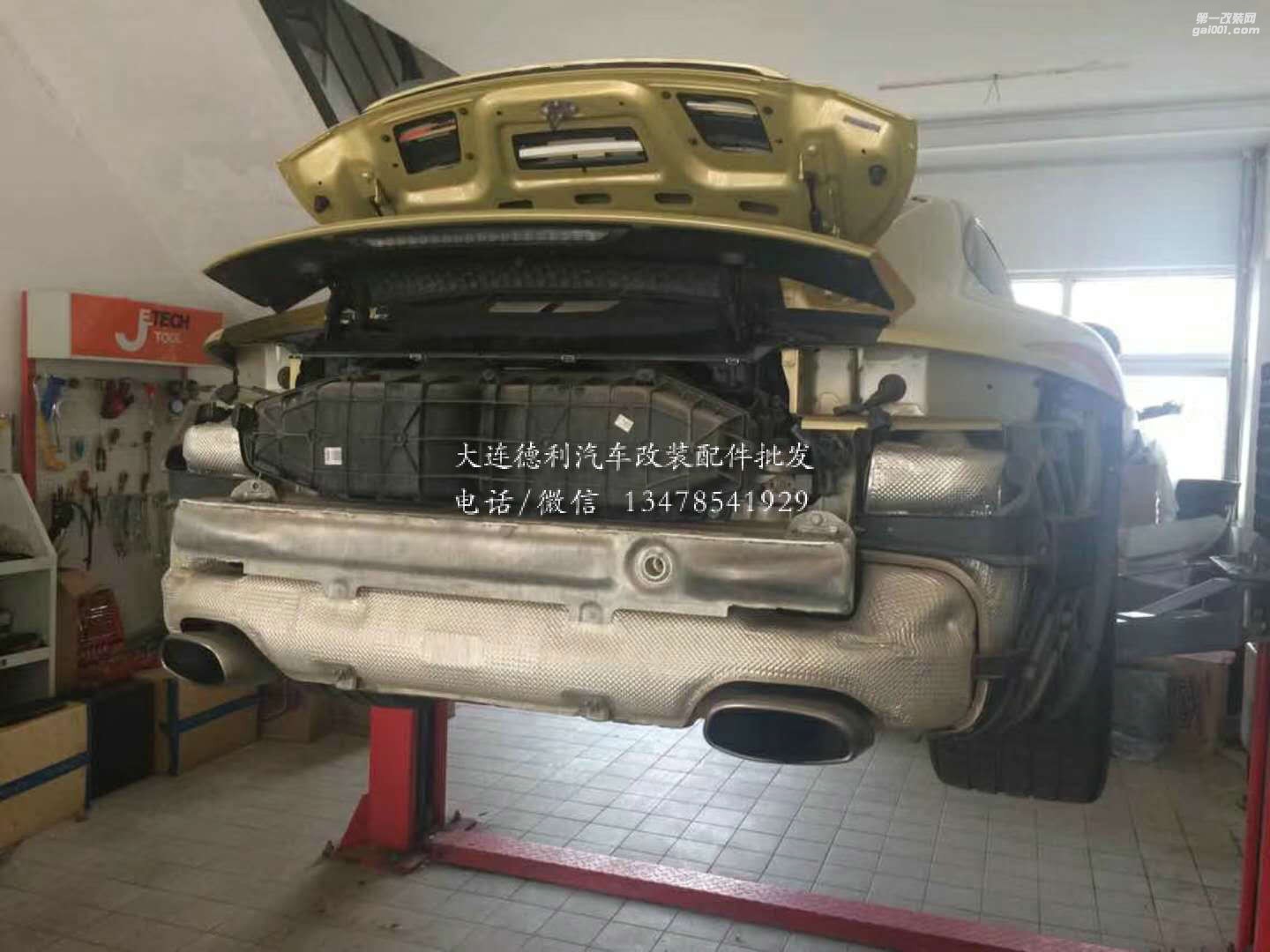 保時捷991.1卡雷拉更換IPE排氣代理.F1版排氣，聲勢如虹??！