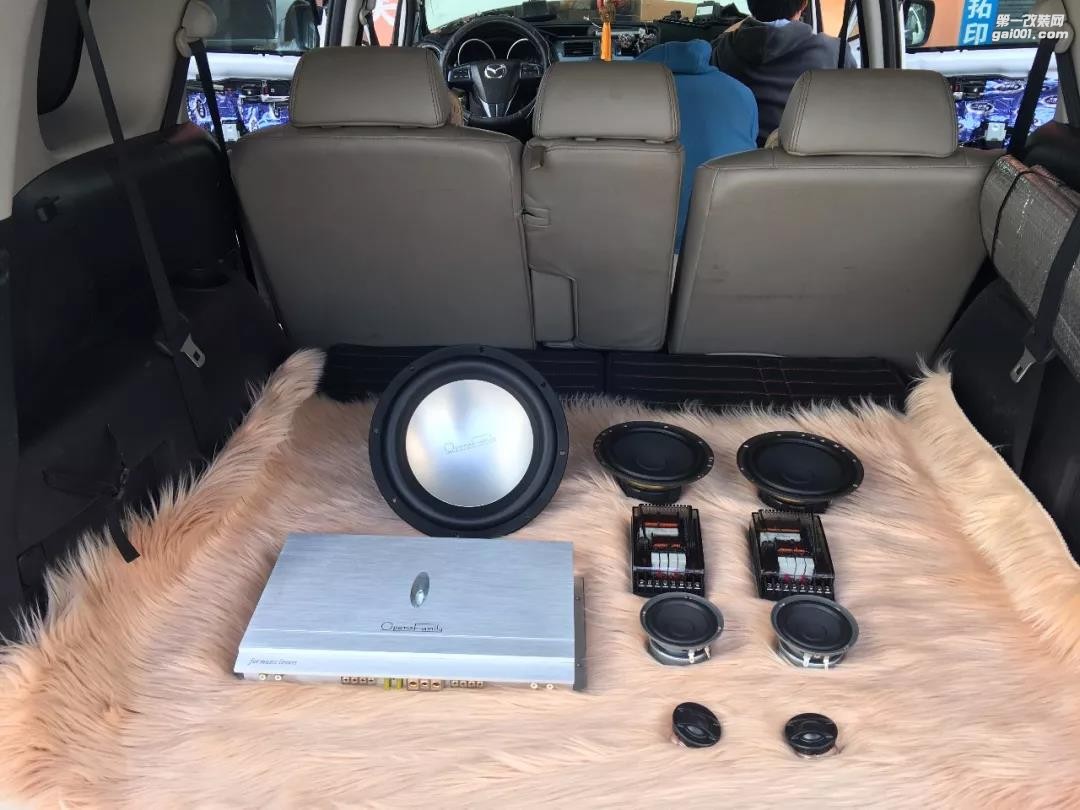 馬自達CX5發(fā)燒級入門音響改裝 感受每個音符圍繞著耳朵跳動