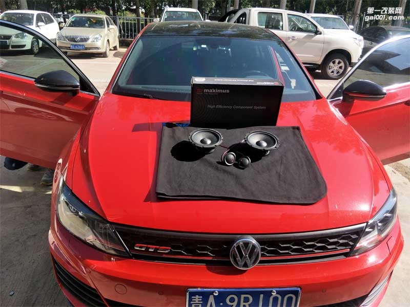 西寧精藝精汽車音響改裝大眾凌渡改以色列摩雷瑪魅聲