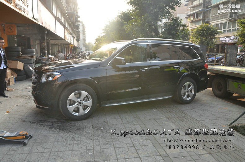 成都極速 奔馳GLS450 定制21寸鍛造輪轂裝車 年底促銷