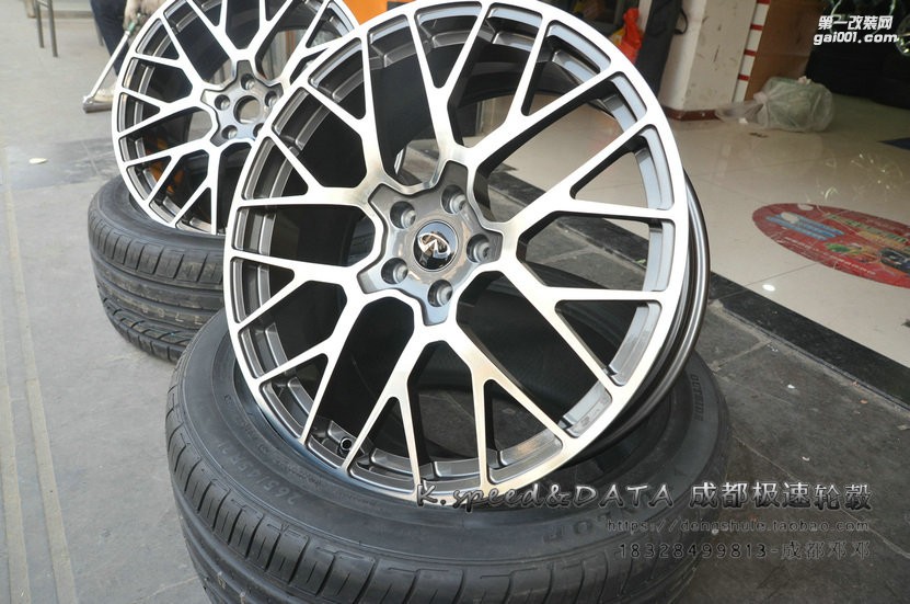 成都極速 英菲尼迪QX60定制21寸鍛造輪轂裝車 年底促銷
