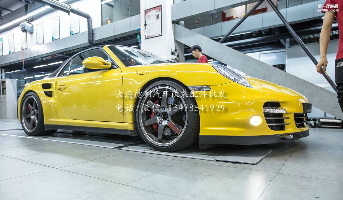 保時(shí)捷997.2 Turbo S倍適登減震器代理德國(guó)Bilstein B16電調(diào)避震安裝