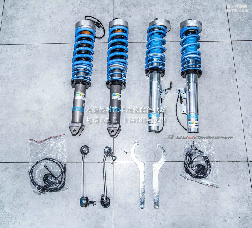 保時(shí)捷997.2 Turbo S倍適登減震器代理德國(guó)Bilstein B16電調(diào)避震安裝