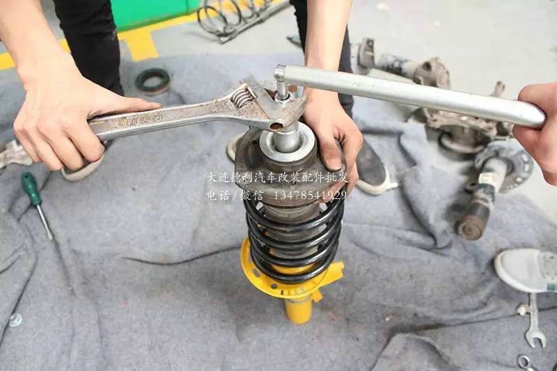大眾高爾夫6改裝倍適登減震器代理升級(jí)德國(guó)BILSTEIN B12 避震套裝
