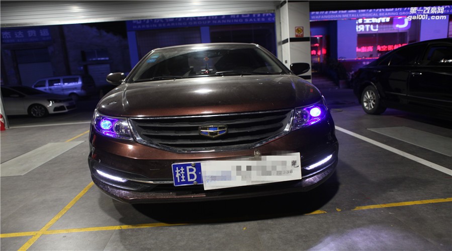 柳州專業(yè)升級(jí)車(chē)燈，帝豪遠(yuǎn)景車(chē)燈改裝