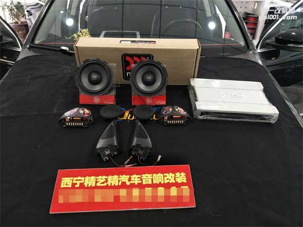 西寧大眾邁騰汽車音響改裝 精藝精以色列摩雷汽車音響改裝案例