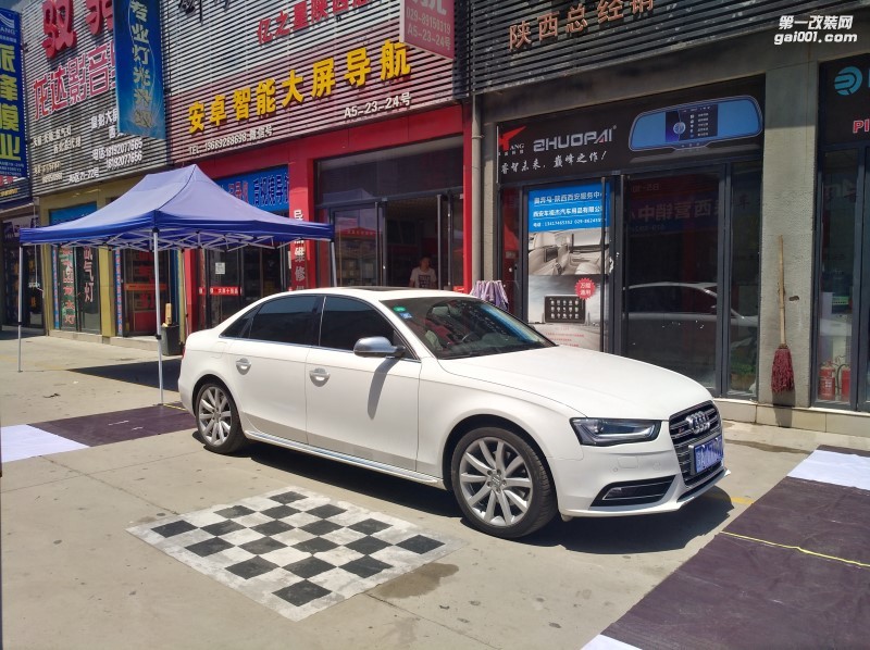 【西安億之星】奧迪A3|A4L|A5|A6L|Q3|Q5 360度全景泊車系統(tǒng)記錄儀大屏