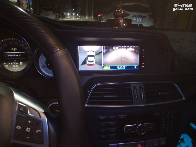 【西安億之星】奔馳C200|GLA|GLK|GLC|GLE 360度全景泊車系統(tǒng)行車記錄儀