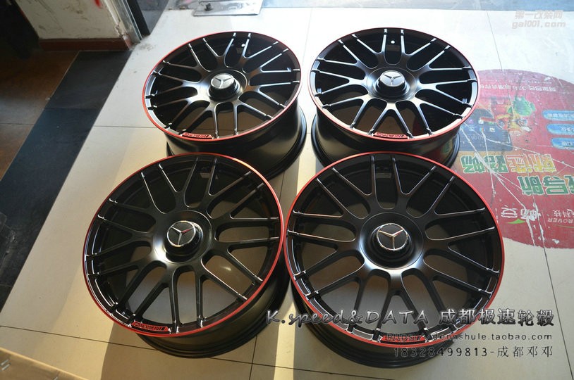 奔馳E級(jí) 定制19寸 鍛造輪轂裝車完成 現(xiàn)貨供應(yīng)