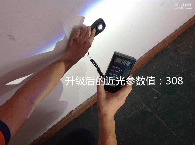 廣州汽車改裝 凱迪拉克ATS大燈改海拉5雙光透鏡飛利浦5000K燈泡套裝