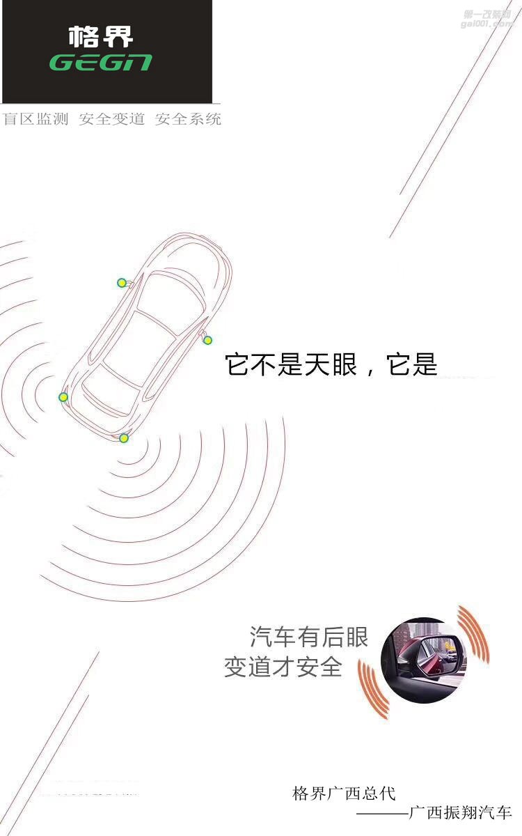 汽车上的盲点监测系统是什么鬼？有什么用处啊？