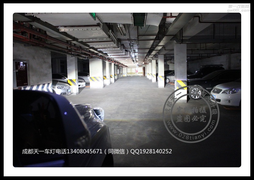 成都吉利博越車燈改裝升級(jí)LED大燈成都天一車燈