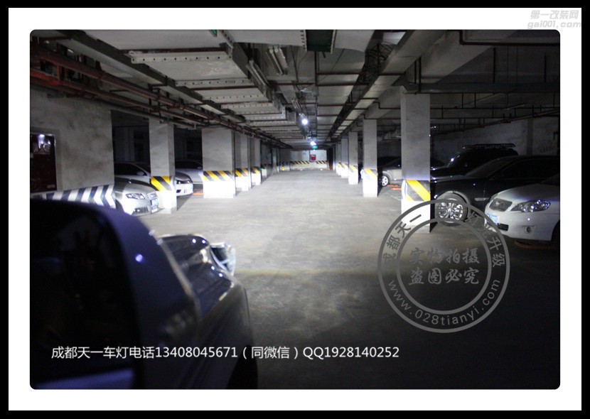 成都吉利博越車燈改裝升級(jí)LED大燈成都天一車燈