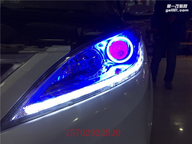 長(zhǎng)安逸動(dòng)汽車(chē)改燈_燈光升級(jí)_西安專(zhuān)業(yè)改燈