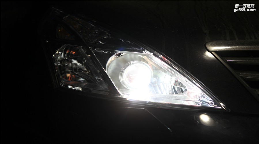 柳州改燈，車燈改燈，天籟車燈不夠亮怎么辦？