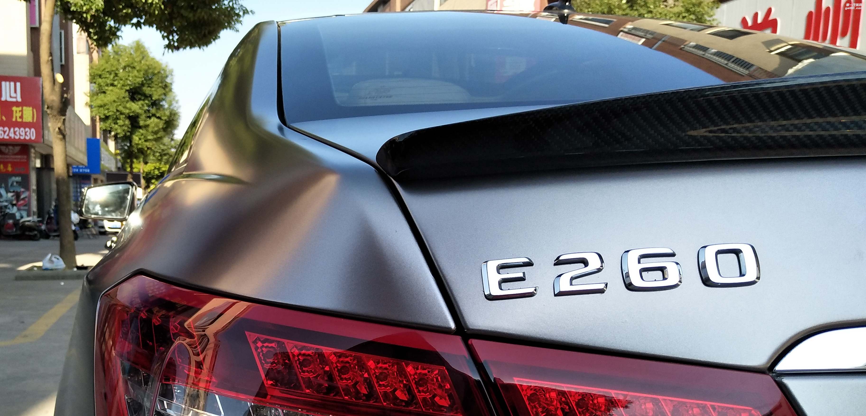 E260，改色電光戰(zhàn)斗灰，局部貼花
