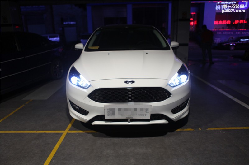 廣西車燈改裝，柳州福克斯車燈升級
