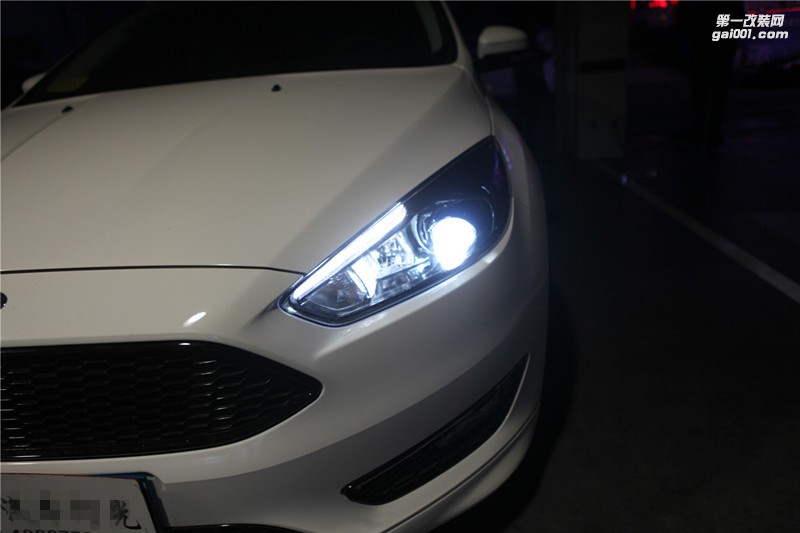 廣西車燈改裝，柳州福克斯車燈升級