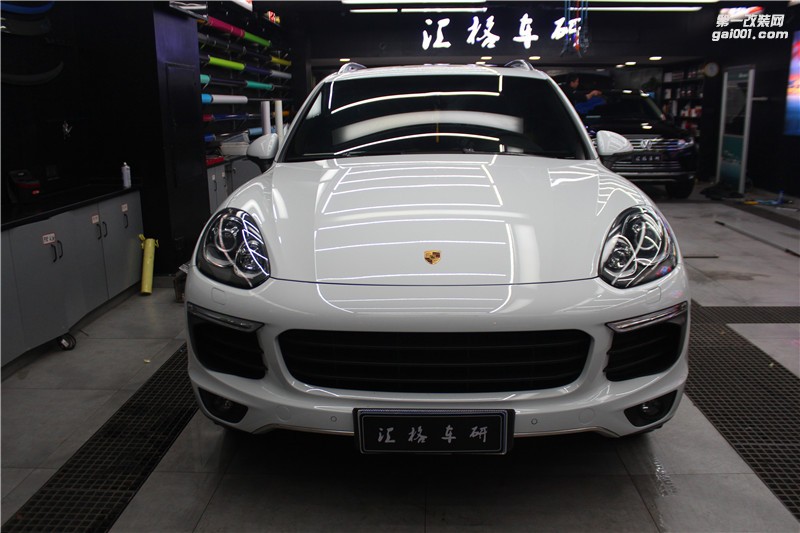 長(zhǎng)沙內(nèi)飾貼膜 保時(shí)捷卡宴內(nèi)飾透明膜