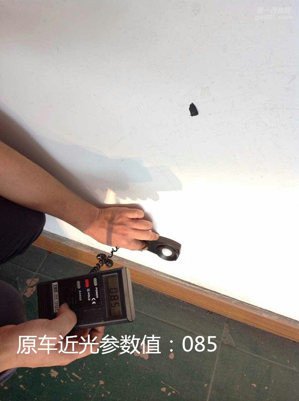 廣州汽車改燈 本田思域大燈改海拉5透鏡+德國歐司朗套裝+白色惡魔眼