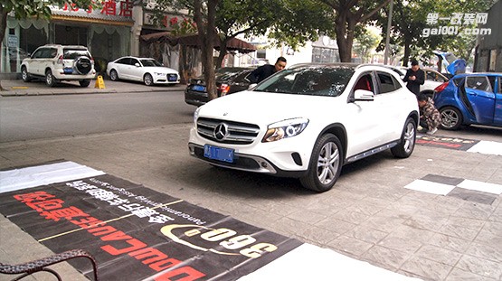 奔馳GLA200改裝道可視360全景—成都威威車改