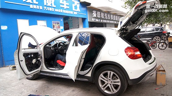奔馳GLA200改裝道可視360全景—成都威威車改