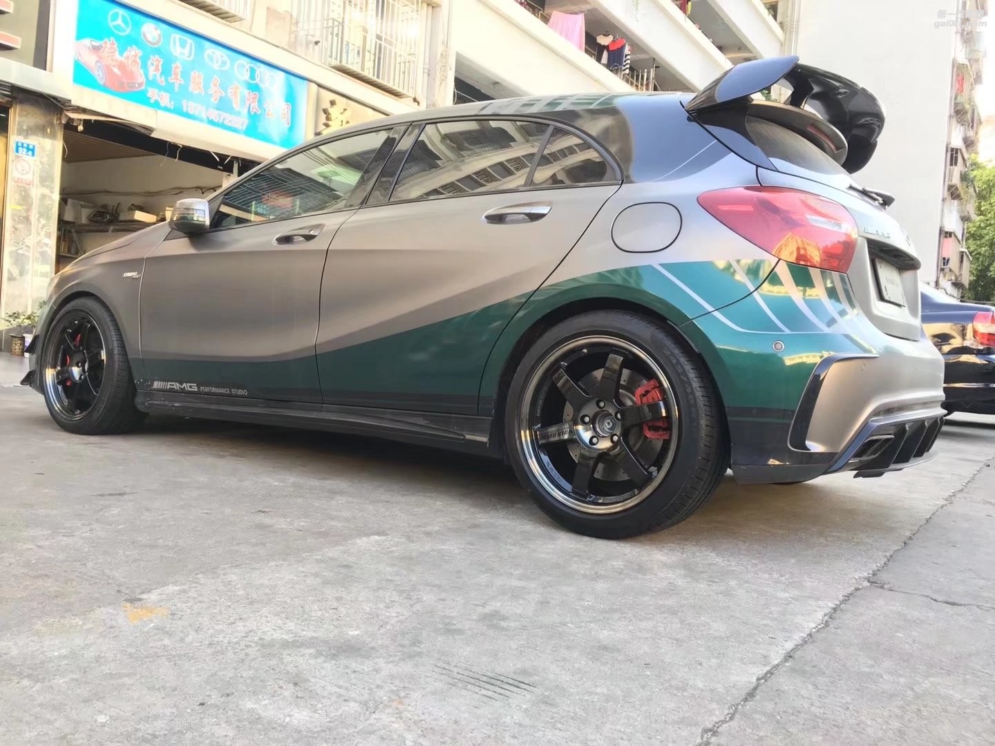 奔馳，換 全新 TE37 SL 完工！