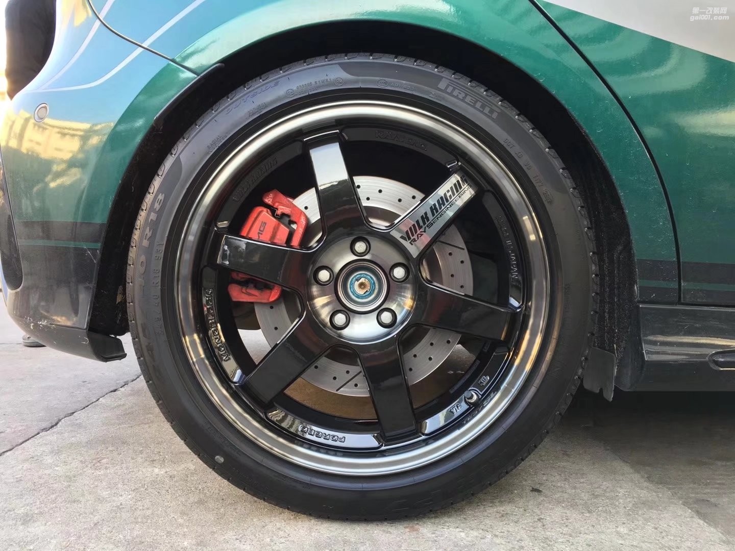 奔馳，換 全新 TE37 SL 完工！