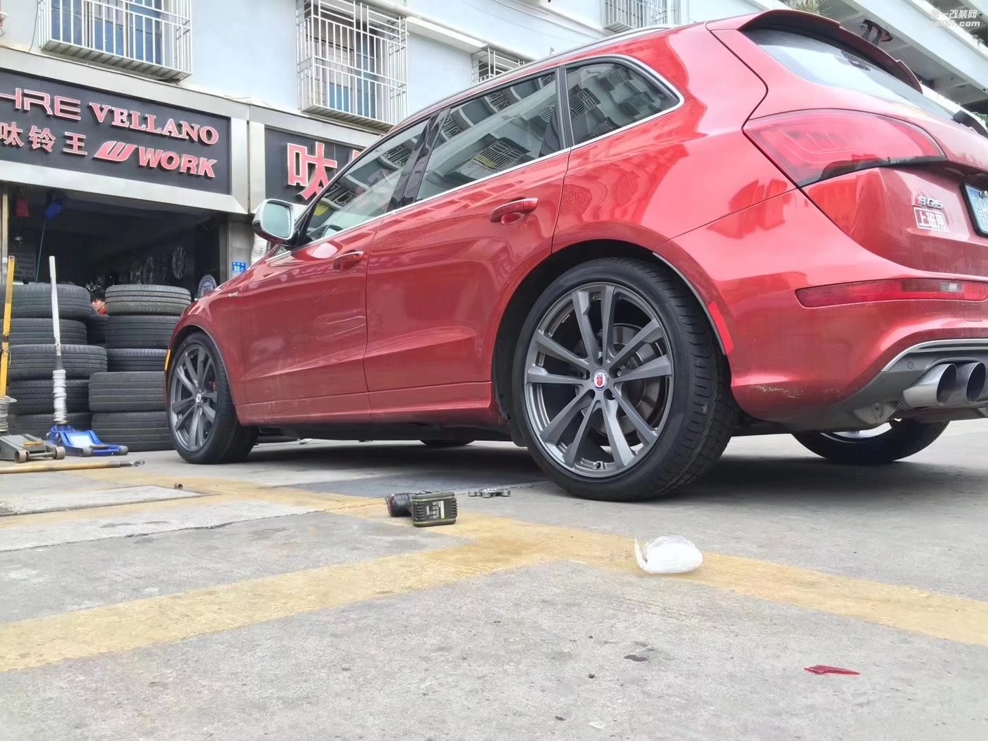美國正品HRE RB1 ，21寸上奧迪 SQ5 完工